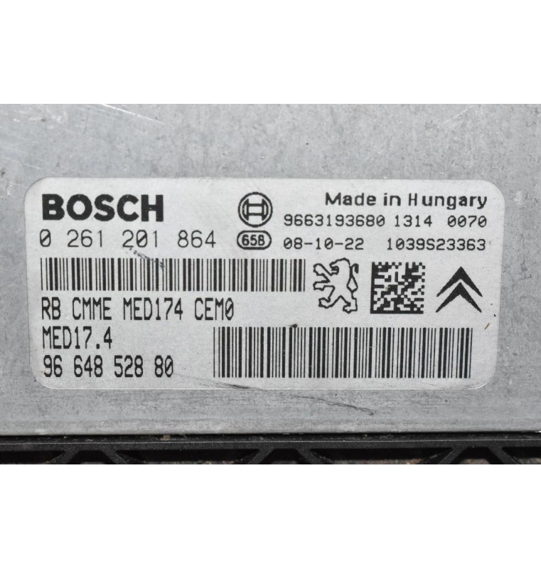 Εγκέφαλος Peugeot 207 Rallye 1.6 THP 2007-2012 BOSCH 0261201864 9663193680