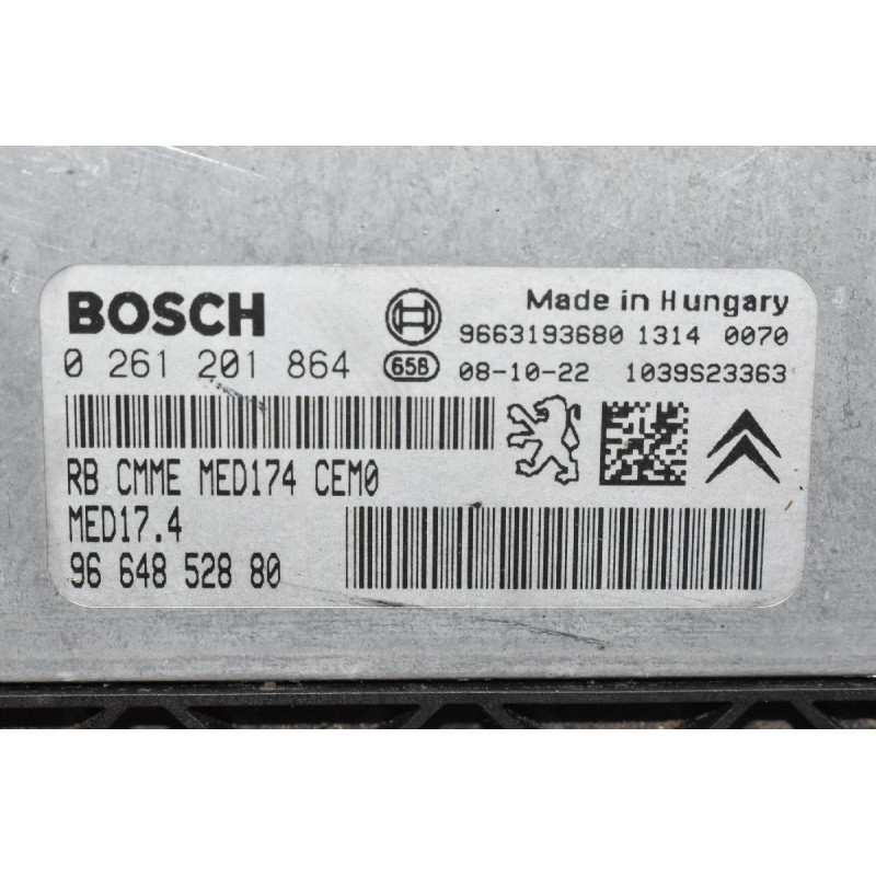 Εγκέφαλος Peugeot 207 Rallye 1.6 THP 2007-2012 BOSCH 0261201864 9663193680