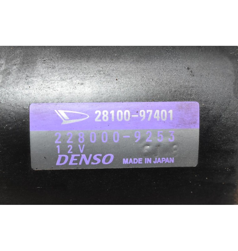 Μίζα Daihatsu Terios K3/3SZ 2006-2011 DENSO 28100-97401 228000-9253