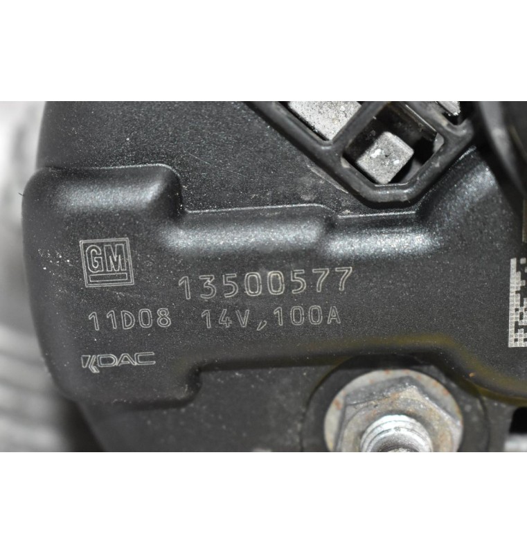 Δυναμό Chevrolet Cruze 1.6 F16D4 2009-2017 13500577 100A