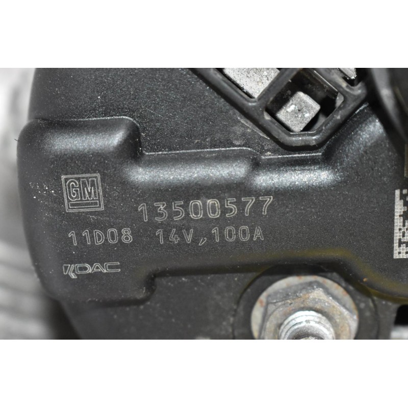 Δυναμό Chevrolet Cruze 1.6 F16D4 2009-2017 13500577 100A