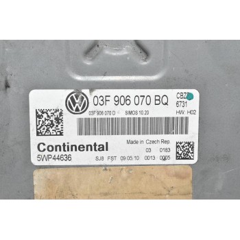 Εγκέφαλος Volkswagen Polo 1.2 TSI CBZ 2005-2015 CONTINENTAL 03F906070BQ 5WP44636