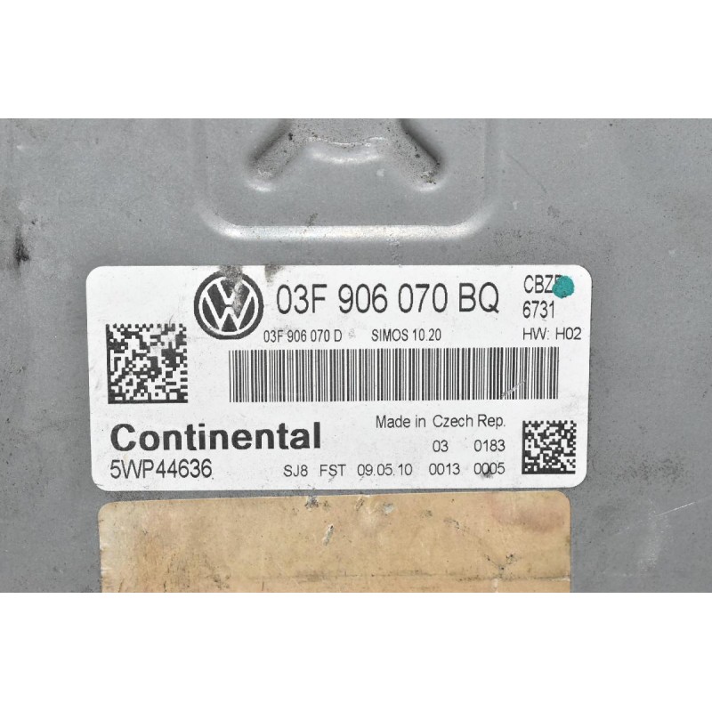 Εγκέφαλος Volkswagen Polo 1.2 TSI CBZ 2005-2015 CONTINENTAL 03F906070BQ 5WP44636