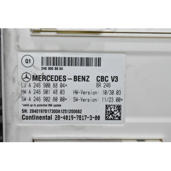Εγκεφαλός - Πλακέτα Καμπίνας Mercedes-Benz B Class W246 W242 2011-2021 28-4019-7817-3-00 2469008804