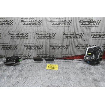 Κλειδαριά Πόρτας Πίσω Δεξιά Toyota Avensis T25 2003-2008 (Με Χερούλι Εσωτερικό)