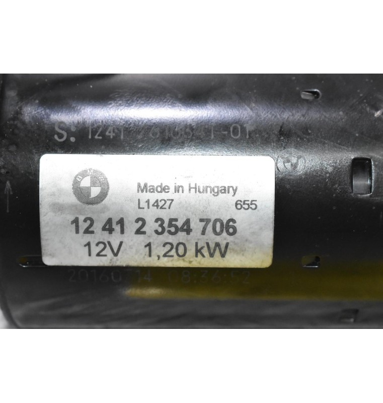 Μίζα Bmw 320 E90 E87 2.0 N46B20B 2005-2011 7610341-01 12412354706