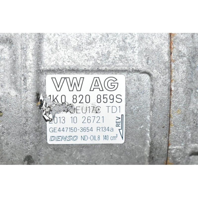Κομπρεσέρ Aircondition - A/C Volkswagen Tiguan 2.0 CCZ 2007-2017 1Κ0820859S (Μικρό Σπάσιμο Στην Τροχαλία)
