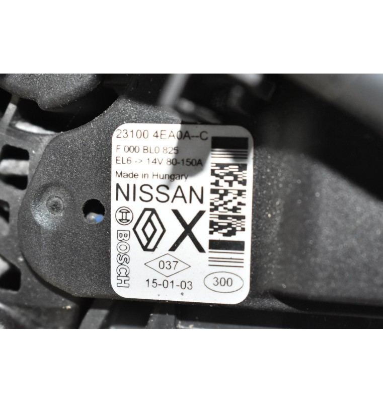 Δυναμό Nissan Megane - Juke - Qashqai 1.5 DCI K9K 2010-2017 231004EA0A-C