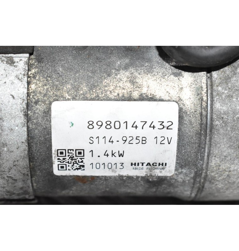 Μίζα Opel Astra 1.7 CDTI A17DTR / A17DTS 2005-2015 8980147432