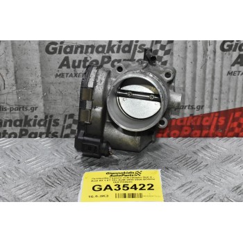 Πεταλούδα Γκαζιού Skoda Octavia 1.8T 20VT 2000-2005 (Γνήσια) 06A133062C 0280750036 (Audi A3 TT / Seat Ibiza Leon Toledo / Volkswagen Golf Bora Beetle)