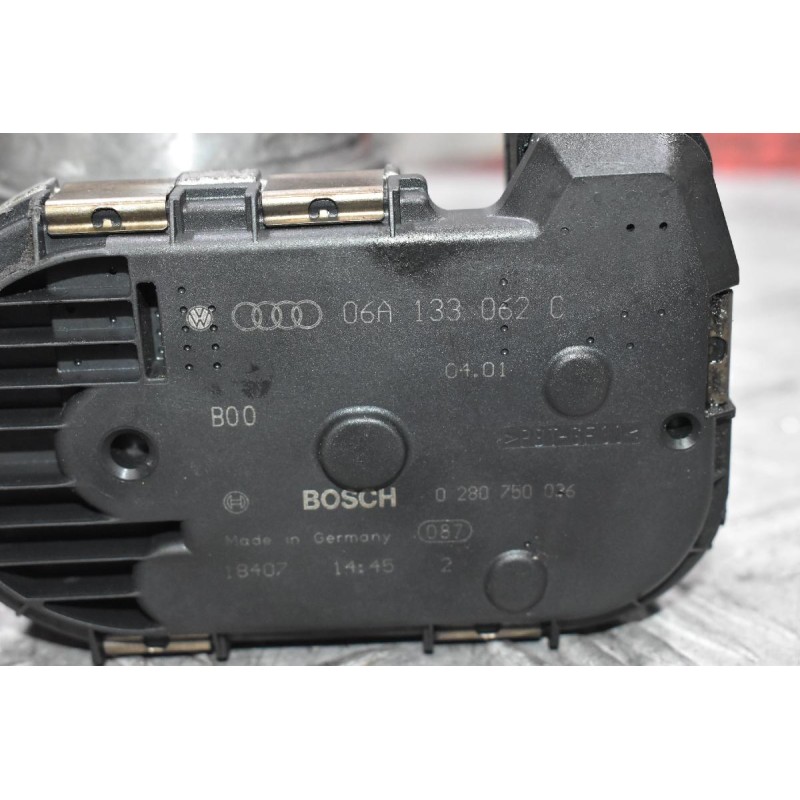 Πεταλούδα Γκαζιού Skoda Octavia 1.8T 20VT 2000-2005 (Γνήσια) 06A133062C 0280750036 (Audi A3 TT / Seat Ibiza Leon Toledo / Volkswagen Golf Bora Beetle)