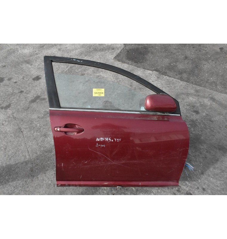Πόρτα Εμπρός Δεξιά Toyota Avensis Τ25 2003-2008 (Χωρίς Καθρέφτη)