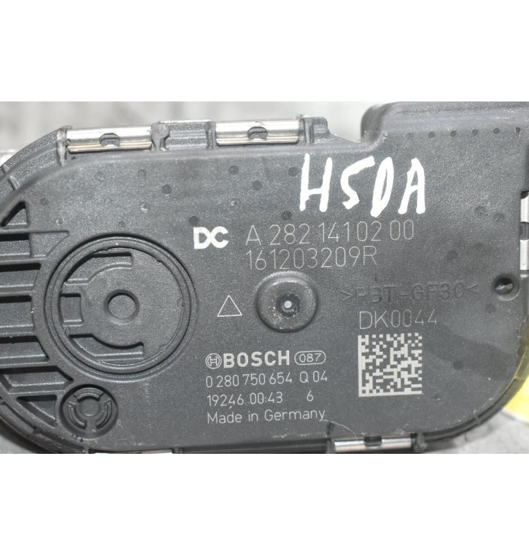Πεταλούδα Γκαζιού Mercedes-Benz A 180 W177 1.3 2018-2021 A2821410200 0280750654 161203209R (Renault 1.3 TCe)