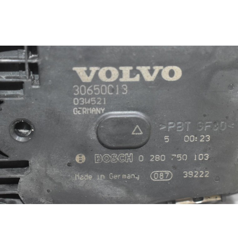 Πεταλούδα Γκαζιού Volvo S70 V70 S60 30650013 BOSCH 0280750103