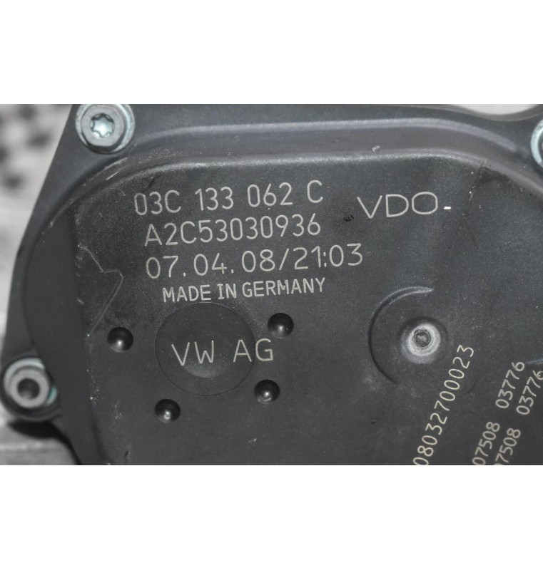 Πεταλούδα Γκαζιού Volkswagen Golf V 1.4 TSI CAΧ 2003-2009 03C133062C (Σπασμένο Φις)