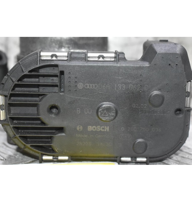 Πεταλούδα Γκαζιού Seat Ibiza Leon Toledo 1.8T 20VT 2000-2005 (Γνήσια) 06A133062C 0280750036 (Audi A3 TT / Skoda Octavia / Volkswagen Golf Bora Beetle)