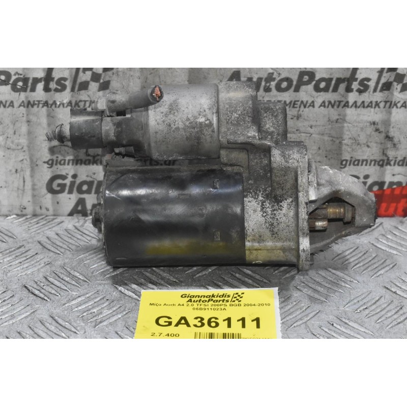 Μίζα Audi A4 2.0 TFSI 200PS BGB 2004-2010 06B911023A