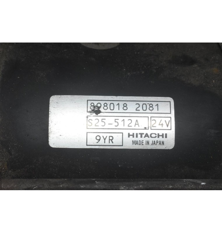 Μίζα  Isuzu NPR 3.0cc 4JJ1 2005-2010  898018-2081 S25-512A