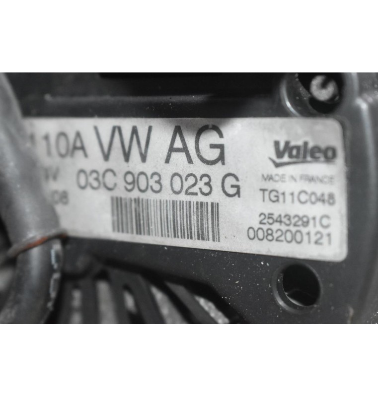 Δυναμό Volkswagen Golf VI 1.4 TSI CAX 2007-2014 VALEO 03C903025G 110A