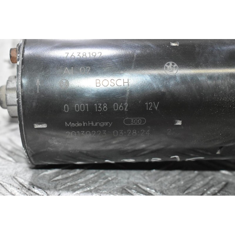 Μίζα Bmw 118i 116i 114i 120i (F20/21) N13B16A 2010-2018 BOSCH 0001138062
