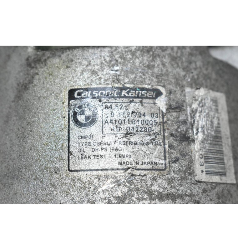 Κομπρεσέρ Aircondition - A/C Bmw 1.6 116i 316i 122PS N43B16AA 2007-2011 CALSONIC 9182794-03 A41011B10005