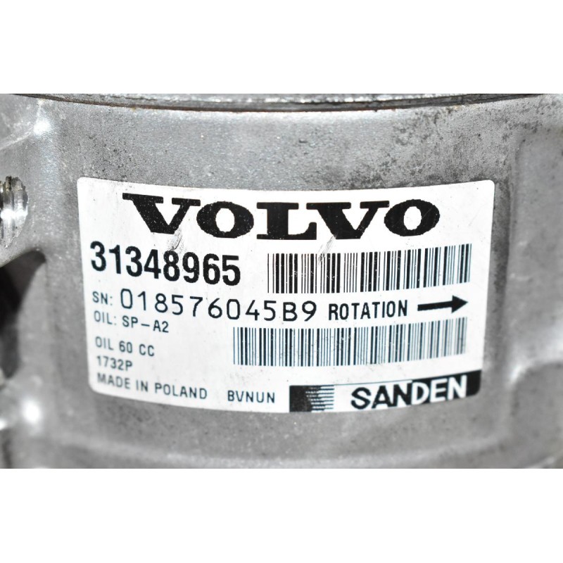Κομπρεσέρ Aircondition - A/C Volvo S60 V40 2010-2015 31348965