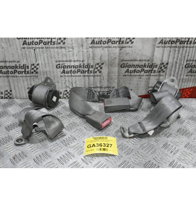 Ζώνες Πίσω Καθισμάτων Σετ Toyota Hilux KUN 2005-2015 (73360-0K050)