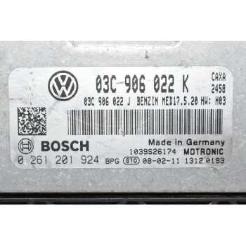 Εγκέφαλος Κινητήρα Volkswagen Golf 1.4 TSI CAX 2005-2013 BOSCH 03C906022K 0261201924