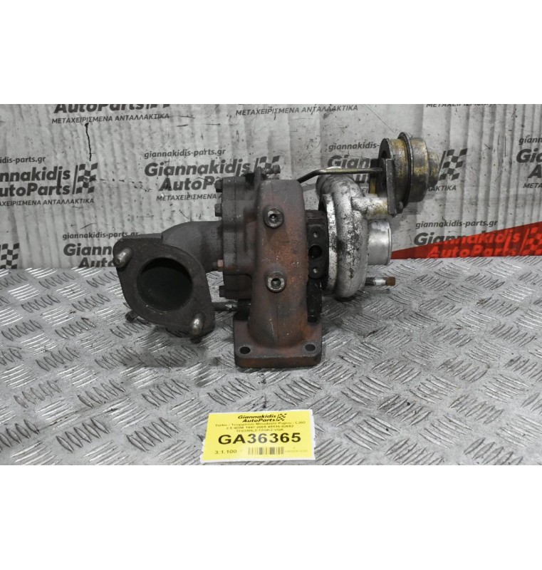 Turbo / Τουρμπίνα Mitsubishi Pajero - L200 2.5 4D56 1997-2005 49135-02652 TF035HL2-12GK2-VGK 010806236