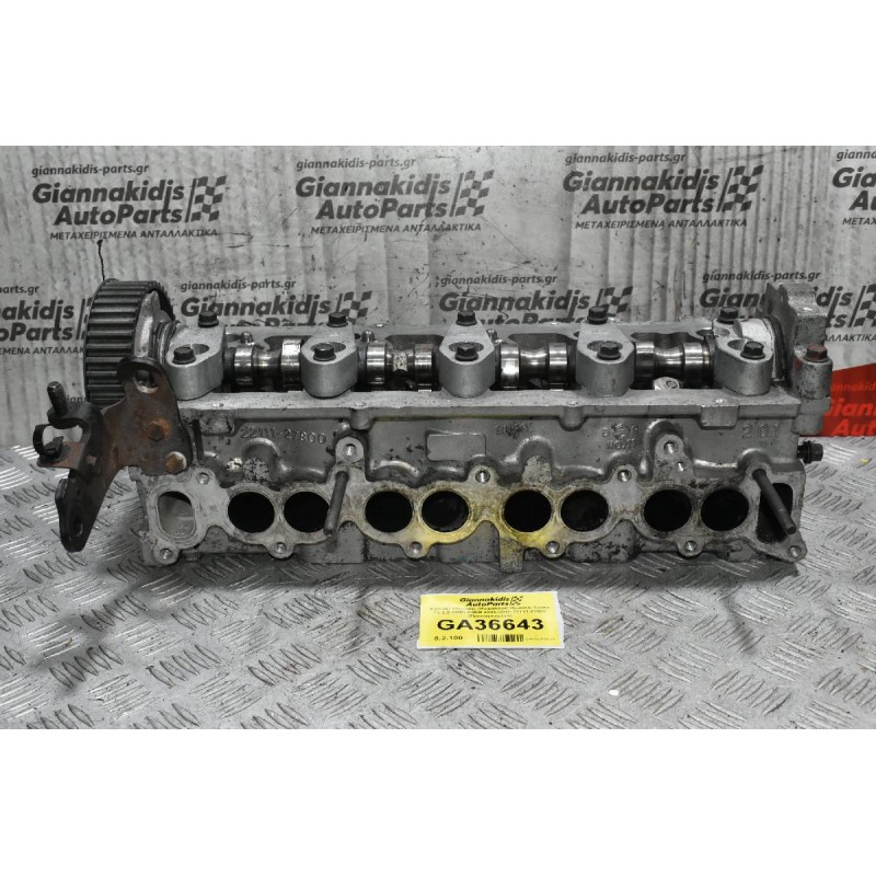 Καπάκι Μηχανής (Κεφαλάρι) Hyundai Santa Fe 2.2 CRDI D4EB 2005-2010 22111-27800 (Πρεσαρισμένο)