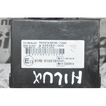 Πλακέτα Immobilizer Toyota Hilux 2002-2010 D4D 89780-71020