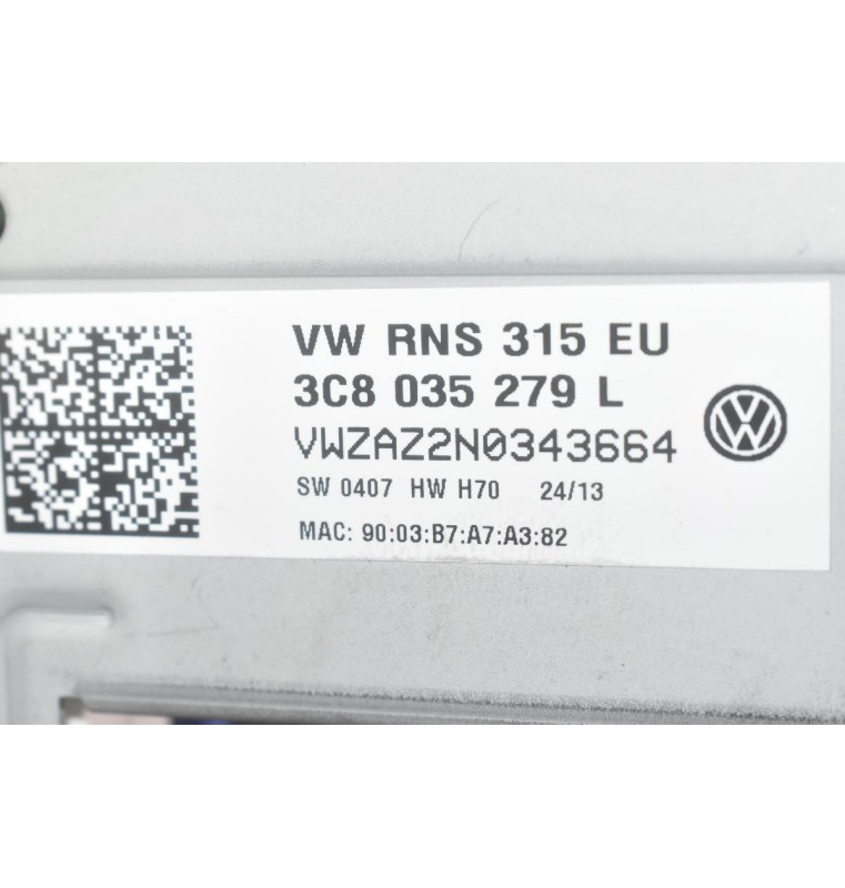 Οθόνη - GPS - Ράδιο Volkswagen Golf - Amarok 2006-2020 3C8035279L (Polo - Passat - Scirocco - Caddy - Tiguan)