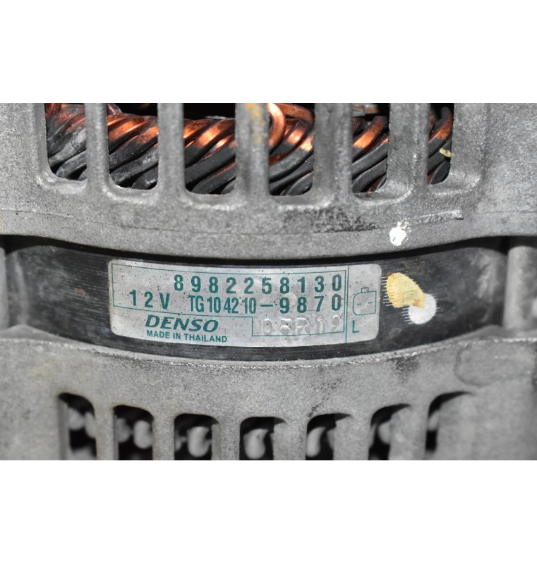 Δυναμό Isuzu D-Max 2.5 4JK1 2007-2012 8982258130