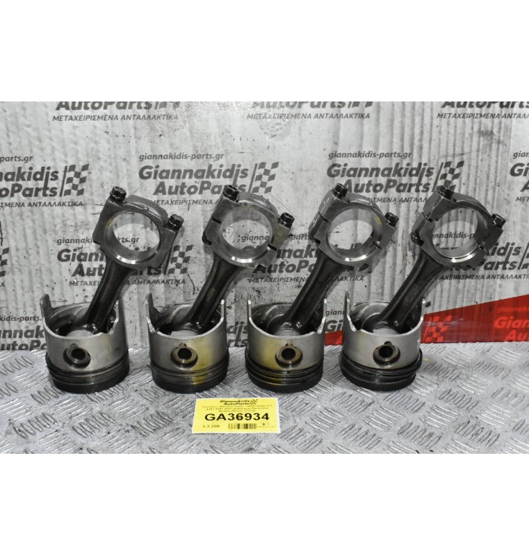 Πιστόνια - Μπιέλες Isuzu - Opel Campo 2.5 4JA1 1997-2007 (Διάμετρος Πιστονιού 93mm) (Πείρος 31mm)