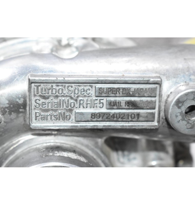 Turbo/Τουρμπίνα Isuzu D-Max 2.5 4JA1 2001-2007 8972402101 (Λίγα Κένα)