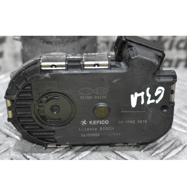 Πεταλούδα Γκαζιού Kia Picanto Hyundai i10 1.0 G3LA 2011-2017 35100-04220