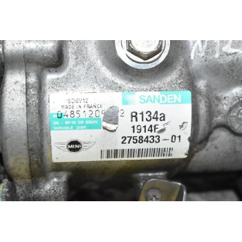 Κομπρεσέρ Aircondition A/C Mini Cooper 1.4 N12B14AA 2006-2012 2758433-01