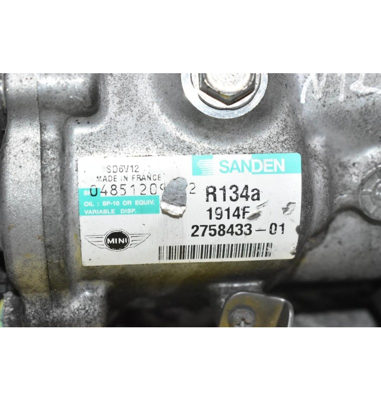 Κομπρεσέρ Aircondition A/C Mini Cooper 1.4 N12B14AA 2006-2012 2758433-01