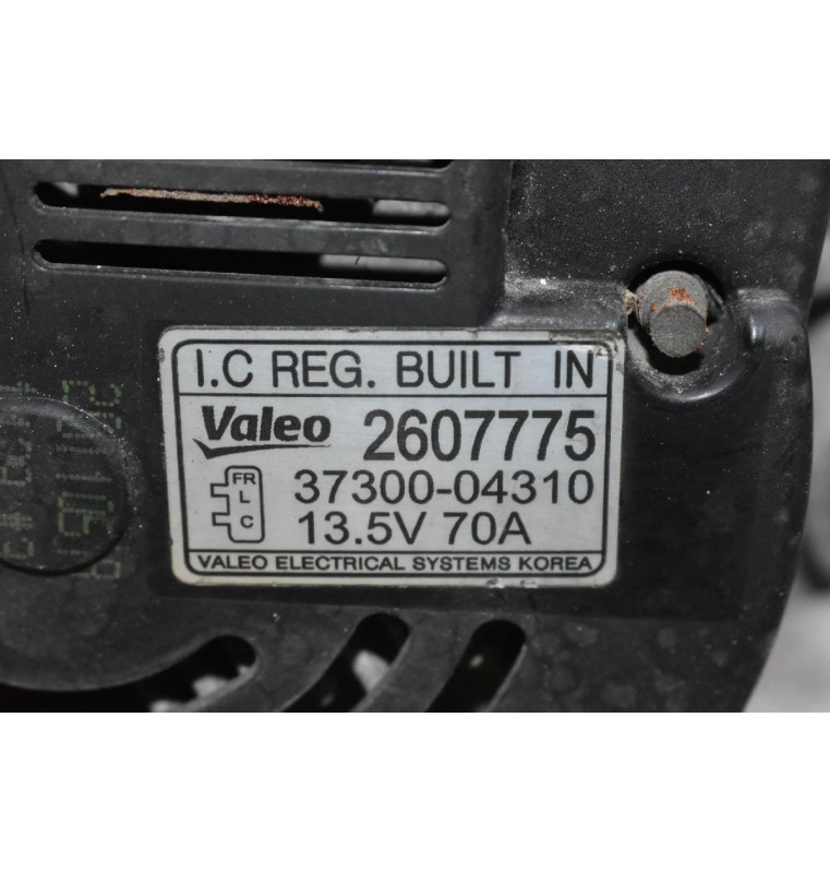 Δυναμό Kia Picanto Hyundai i10 1.0 G3LA 2011-2017 37300-04310 70A