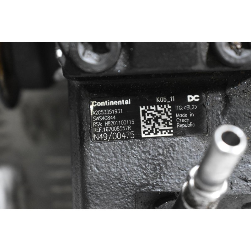 Αντλία Πετρελαίου Renault Kangoo 1.5DCI 2010-2020 K9KA636 A2C53351931 H8201100115 167008557R ( Megane / Qashqai / Juke / Nv200 / Mercedes K9K A636 1.5dci )