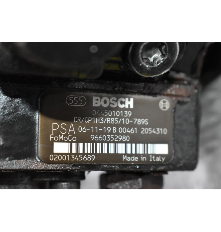 Αντλία Πετρελαίου Land Rover Freelander 2.2 TD4 224DT 2006-2014 0445010139 9660352980