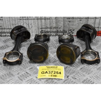 Πιστόνια - Μπιέλες Ford Focus 1.6 115ps HXDA 1998-2004 (Διάμετρος Πιστονιού 79mm) (Πειρος 18mm)