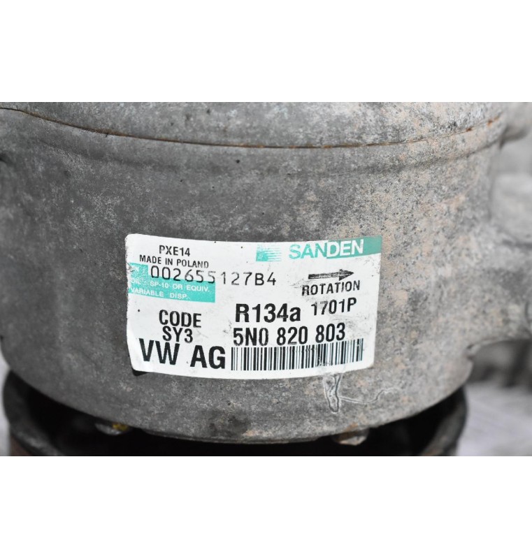 Κομπρεσέρ Aircondition - A/C Volkswagen Golf - Jetta 1.9 TDI 2005-2011 SN0820803