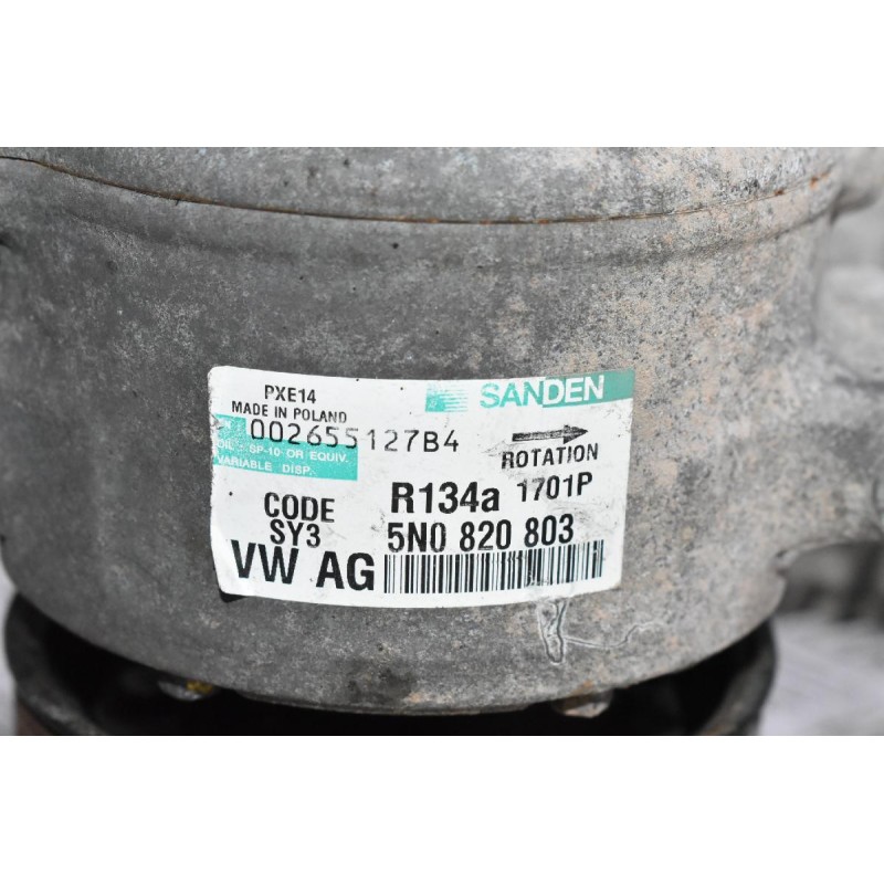 Κομπρεσέρ Aircondition - A/C Volkswagen Golf - Jetta 1.9 TDI 2005-2011 SN0820803