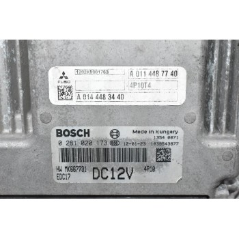 Εγκέφαλος Mitsubishi Canter Fuso 3.0 Bosch Euro6 4P10T4 2010-2017 0281020173 MK667731 A0114487140 EDC17