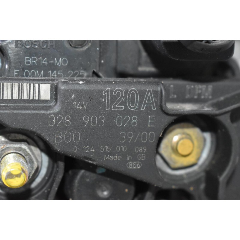 Δυναμό Audi TT - S3 1.8T 20v BAM 1998-2006 028903028E 120A (Seat Leon Cupra)