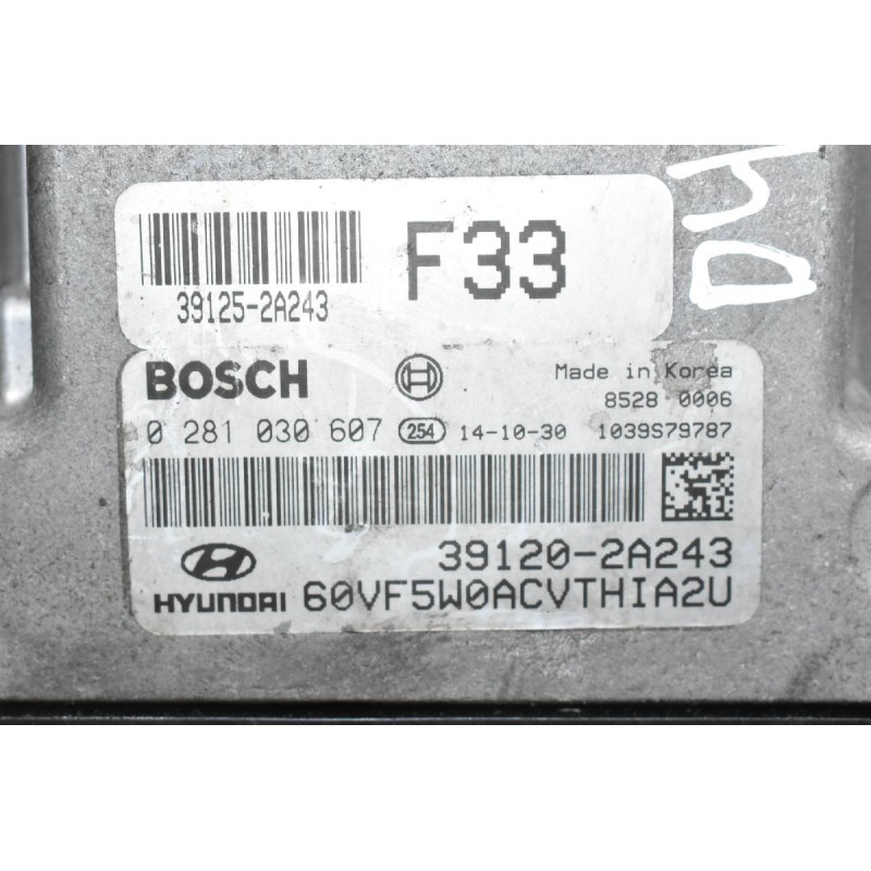 Εγκέφαλος Hyundai i40 1.7 CRD D4FD / D4FC 2011-2022 BOSCH 39120-2A243 0281030607