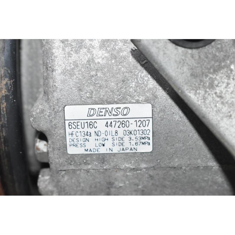 Κομπρεσέρ Aircondition - A/C Toyota RAV 4 2006-2011 1AZ DENSO 447260-1207