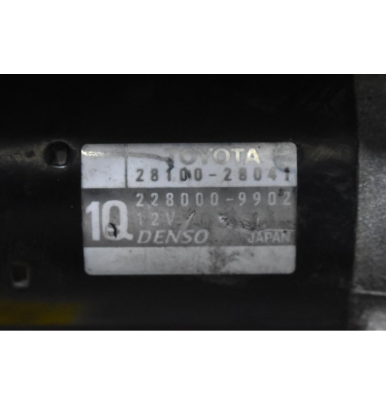 Μίζα Toyota RAV 4 1AZ 2006-2011 DENSO 28100-28041 228000-9902 (13 Δόντια)