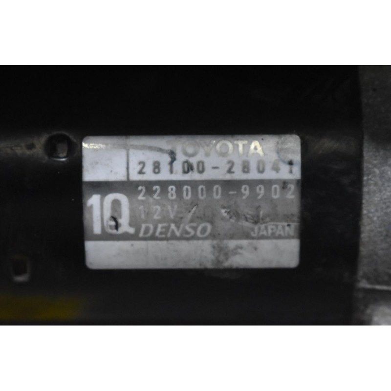 Μίζα Toyota RAV 4 1AZ 2006-2011 DENSO 28100-28041 228000-9902 (13 Δόντια)